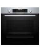 Bosch - Horno Multifunción Pirolítico, Serie 6, 60 cm. de ancho, AirFry, 3D Hotair, Acero, HBG578ES3 - 1