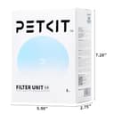 PETKIT Upgraded Filter Units 3.0 for PETKIT Pet Water Fountains EVERSWEET 2S/3/3 Pro, EVERSWEET Solo/Solo SE Replacement Filters (5pcs) - 8