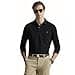 Ralph Lauren Polo in Piquet Custom Slim Fit, Nero , M - 1