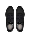 Geox Women's D Runntix ASneaker, Black, 6 UK - 5