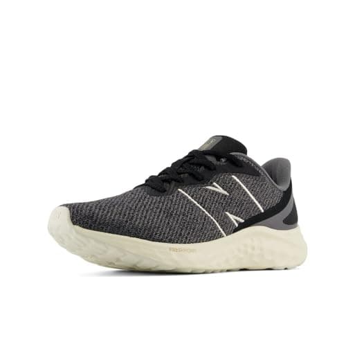 New Balance Men's Fresh Foam Arishi V4 Trainers, Black Castlerock Angora, 42 EU