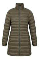 Mountain Warehouse Alaskan Womens 3 In 1 Long Jacket - Waterproof, Breathable & Adjustable Raincoat with Detachable Inner Coat & Taped Seams -For, Rain & Outdoors Khaki Women's Size 14 - 8