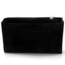 banbeln Organizador de bolso, organizador de bolsas de gamuza, material de gamuza, bolsa suave y no daña (Black, Slender Medium) - 6