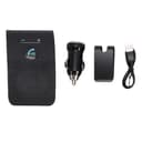 Decumeby Altoparlante per Auto Bluetooth, Altoparlante Bluetooth Vivavoce per GPS e Musica, Supporta 2 Telefoni Collegati, Kit Telefono Vivavoce con Sensore di Vibrazione - 9