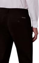 Calvin Klein Uomo Pantaloni Chino Cotton Signature Slim Fit, Nero (Black), 34W/36L - 3