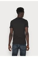 Calvin Klein Jeans Men's Core Monologo Pocket Slim Tee J30j320936 S/S T-Shirts, Black (Ck Black), L - 3