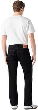 Levi's 505 Regular Fit, Jeans Uomo, Nero, 36W / 34L - 3