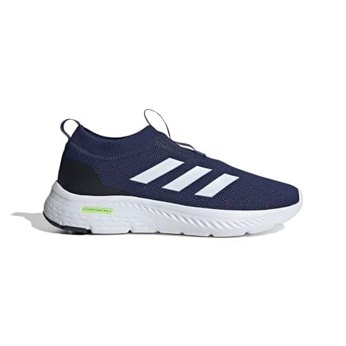 Adidas Uomo Cloudfoam Move Sock Shoes, Dark Blue/Cloud White/Core Black, 43 1/3 EU