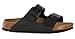 BIRKENSTOCK Arizona SL Birko-Flor Unisex Adult Sandals, Normal (Arizona) - Black 1018222, size: 42 EU - 2