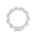 Lisandra Scott Shiny Bella - Anello in argento sterling 925, con zirconi, con brillantini, stile moderno e scintillante, per donne e donne, Cristallo metallo prezioso cristallo Pietra - 3