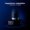 Oral-B iO Series 9 Elektrische Zahnbürste, Doppelpack — Electric Toothbrush, Inkl. 3 Aufsteckbürsten, Lade-Reise-Etui, Schnellladestation — 7 Modi für Zahnpflege, Designed by Braun, Schwarz und Rosa - 6