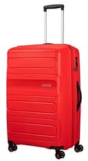 American Tourister Sunside - Spinner L, Erweiterbarer Koffer, 77 cm, 106/118 L, Red (Sunset Red) - 7
