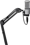Audio-Technica AT2020GM Microfono cardioide a condensatore (connessione XLR) per voce fuori campo, podcasting, streaming e registrazione, Metallico - 3