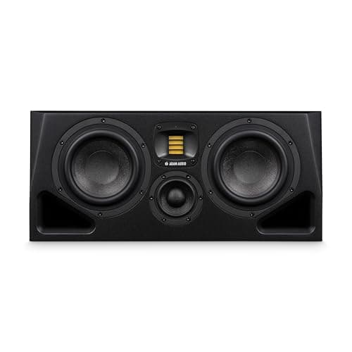Monitor da studio ADAM Audio A77H, due woofer MLM da 7", midrange da 3,5", tweeter AMT prodotto a mano, calibrazione Sonarworks, guida d'onda HPS orientabile - Diffusore nearfield/midfield da studio