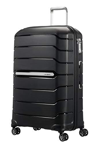 Samsonite Flux - Spinner L, Valigia espandibile, 75 cm, 99/111 L, Nero (Black)