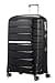 Samsonite Flux - Spinner L, Valigia espandibile, 75 cm, 99/111 L, Nero (Black) - 1