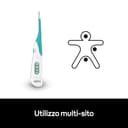 Braun High Speed Termometro digitale , Termometro stick digitale per utilizzo multisito , Per via orale, rettale o ascellare , Adatto a neonati e bambini , Marchio #1 tra i dottori 1 , PRT1000 - 6