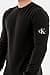 Calvin Klein Jeans Men's Long-Sleeve Knitted Top, Black (Ck Black) - 3