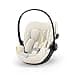 CYBEX Gold Cloud G i-Size Plus infant car seat, Incl. newborn insert, From birth to approx. 24 months, For children from 40 cm to 87 cm, Max. 13 kg, Seashell Beige - 1