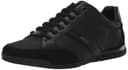 BOSS Hugo Men's Saturn Profile Low Top Sneaker, Black, 9 UK - 1