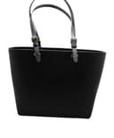 Michael Kors Jet Sest Travel Medium Double Pocket Tote, Schwarz Leder - 2