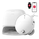 roborock Qrevo Curv 2 Pro Robot Aspirapolvere e Lavapavimenti, 25000 Pa, Zero-Grovigli, Acqua 100°C, Autopulente, Evita Ostacoli, Asciugatura Auto, per Peli di Animali Domestici - 1