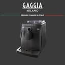 Gaggia HD8749/01 Naviglio Black, Cafetera Automática, para Espresso y Cappuccino, Café en Grano, 15 bares, 1850W, Negro, 100% Made in Italy - 7