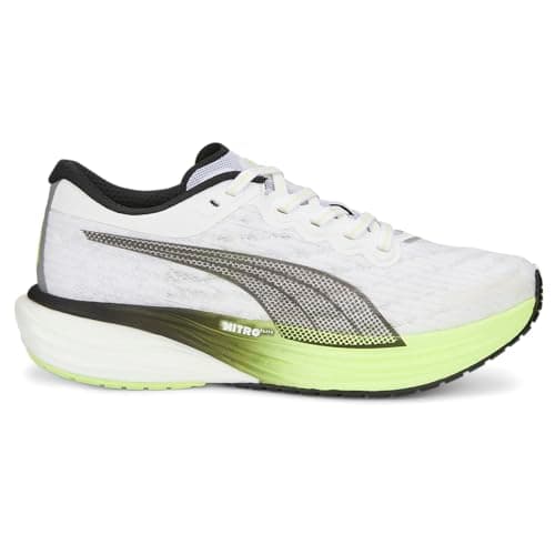 PUMA Women's Deviate Nitro 2 WNS Athletics Shoe, White opulent garden, 37.5 EU