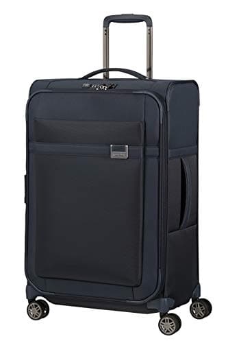 Samsonite Airea - Spinner M espandibile, custodia, 67 cm, 73,5/81,5 L, blu (blu scuro)