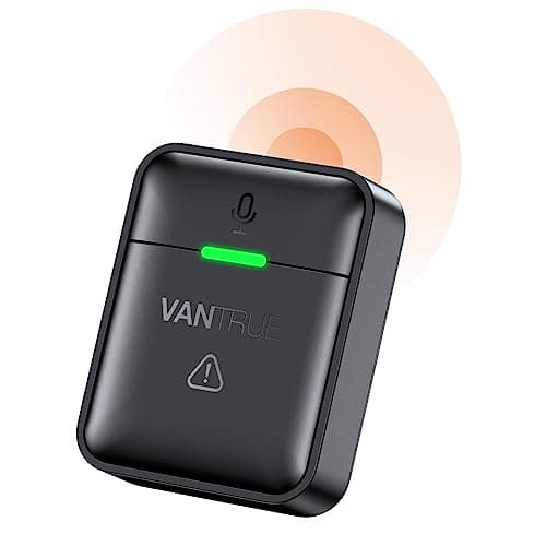 VANTRUE Kabellose Fernbedienung für Dashcam für Auto, N5 / N4Pro / N2X / S1 Pro / E1 / E2 / E3 Dashcam, für schnelle Aufnahme & Video-Sperre im Notfall.