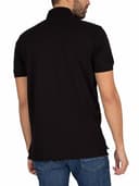 Tommy Hilfiger Herren Poloshirt Kurzarm 1985 Regular Fit, Schwarz (Black), L - 2