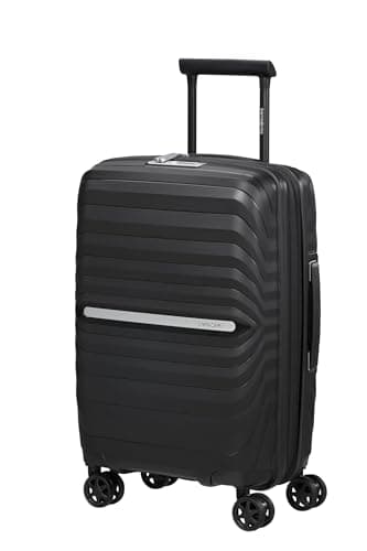 Samsonite Neo Flux - Spinner L, Expandable Suitcase, 75 cm, 109/121 L, Black (Black)
