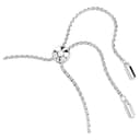 Swarovski Pulsera Tennis Imber, Tallas redondas combinadas, Azul, Baño de rodio - 3