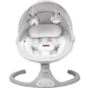 MoMi KENANI Babywippe für Kinder bis 9 kg, klappbar, mit Fernbedienung & Bluetooth zum Verbinden mit Smartphone, Batterie- oder Stromanschluss, mit 5-Punkt-Sicherheitsgurt, Sonnenschutz, Insektennetz - 27