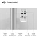 LG 32UN650-W - Monitor UltraFine 4K UHD 32 pulgadas, Panel IPS: 3840x2160, HDMIx2, DisplayPortx1, 16:9, 1000:1, 350nit, 60Hz, 5ms, HDR10, Conectividad Universal, Inclinación Ajustable, Color Plata - 5