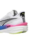 Puma Deviate Nitro 4 - Scarpe da corsa da uomo, Bianco Rosa Veleno Ultra Blu, 42 EU - 4
