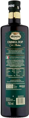 Monini Olio Extra Vergine di Oliva D.O.P. Umbria, Gusto Deciso e Retrogusto Legnoso, Pacco Da 6 X 750 Ml - 3