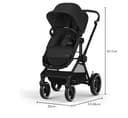 Cybex EOS LUX Moon Black | black - 8