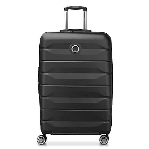 DELSEY PARIS - AIR ARMOUR - Valigia Rigida Grande Estensibile - 77x51x33 cm - 112 L - L - Nero