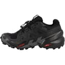 SALOMON Speedcross 6, Sneaker Donna, Black Black Phantom, 38 EU - 1