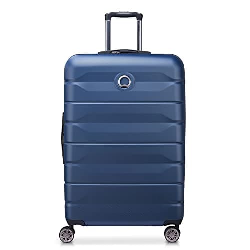 DELSEY PARIS - AIR ARMOUR - Valigia Rigida Grande Estensibile - 77x51x33 cm - 112 L - L - Blu Notte