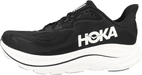 HOKA ONE ONE 1162030-BWHT Clifton 10 Men Black/White UK 10.5