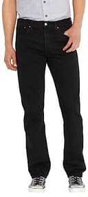 Levi's 501 Original Fit, Jeans Uomo, Stonewashed Black, 32W / 30L - 1