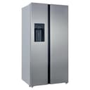Hoover H-FRIDGE 700 MAXI Freestanding American Fridge Freezer, 4 Doors, Total No Frost Technology, E Class, 556L Total Capacity, Water and Ice Non-Plumbed, Silver, 91x70x178 cm - HOSS3T918EIXK - 4