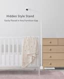 VIKOBESS Soporte para videovigilancia de bebé ajustable en altura de 170 cm Compatible con videovigilancias de bebé Infant Optics DXR-8 Pro, HelloBaby, Babysense, VTech, Motorola y todas las - 2