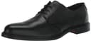 HUGO Men's Kerr Leather Derby Shoe Oxford, Stormy Black, 12 - 1