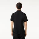 Lacoste Herren Polo-Shirt Kurzarm DH3201, Männer Polo-Hemd,3 Knopf,Regular Fit,Schwarz,5 (L) - 5