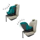 Kinderkraft I-360 2 PRO Silla de coche, I-SIZE 40-150 cm, Isofix, Silla coche bebé, para niños, Ajustable, Sillade, RWF, FWF, Asiento de coche, 360º, Grupo 0+/1/2/3, 0-36 kg, Verde - 4