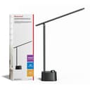 Honeywell Upgraded LED Desk Lamp - H01 Pro Sunturalux™ Foldable Desk Light with USB A+C Charging Port, 3 Color Modes Dimmable Table Lamp for Home Office Reading Black - 1