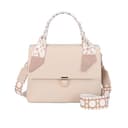 Gladdon Piccola borsa a tracolla da donna con 3 scomparti capienti, alla moda con cinghie a tracolla regolabili e rimovibili in tessuto jacquard. - 1